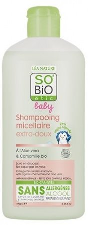 Ultra delikatny szampon micelarny dla niemowląt
