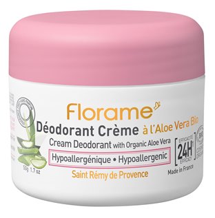 Organiczny Hipoalergiczny dezodorant w kremie z aloesem