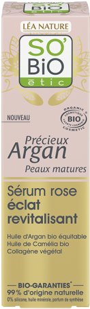 Precieux Argan Perłowe różowe serum do skóry dojrzałej